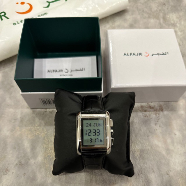 Jam Al fajr Hitam Classic Watch WS - 06L