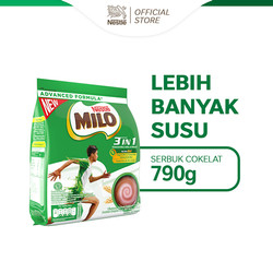 

MILO 3IN1 790GR / MINUMAN SERBUK COKLAT MALT