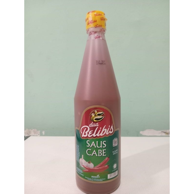 

Saos botol dua belibis 650 ml