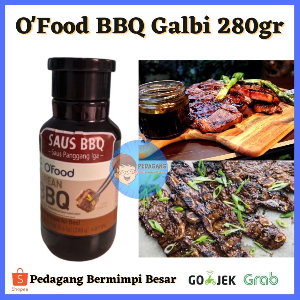 

OFood BBQ Galbi 280gr/ Saus Galbi Asli