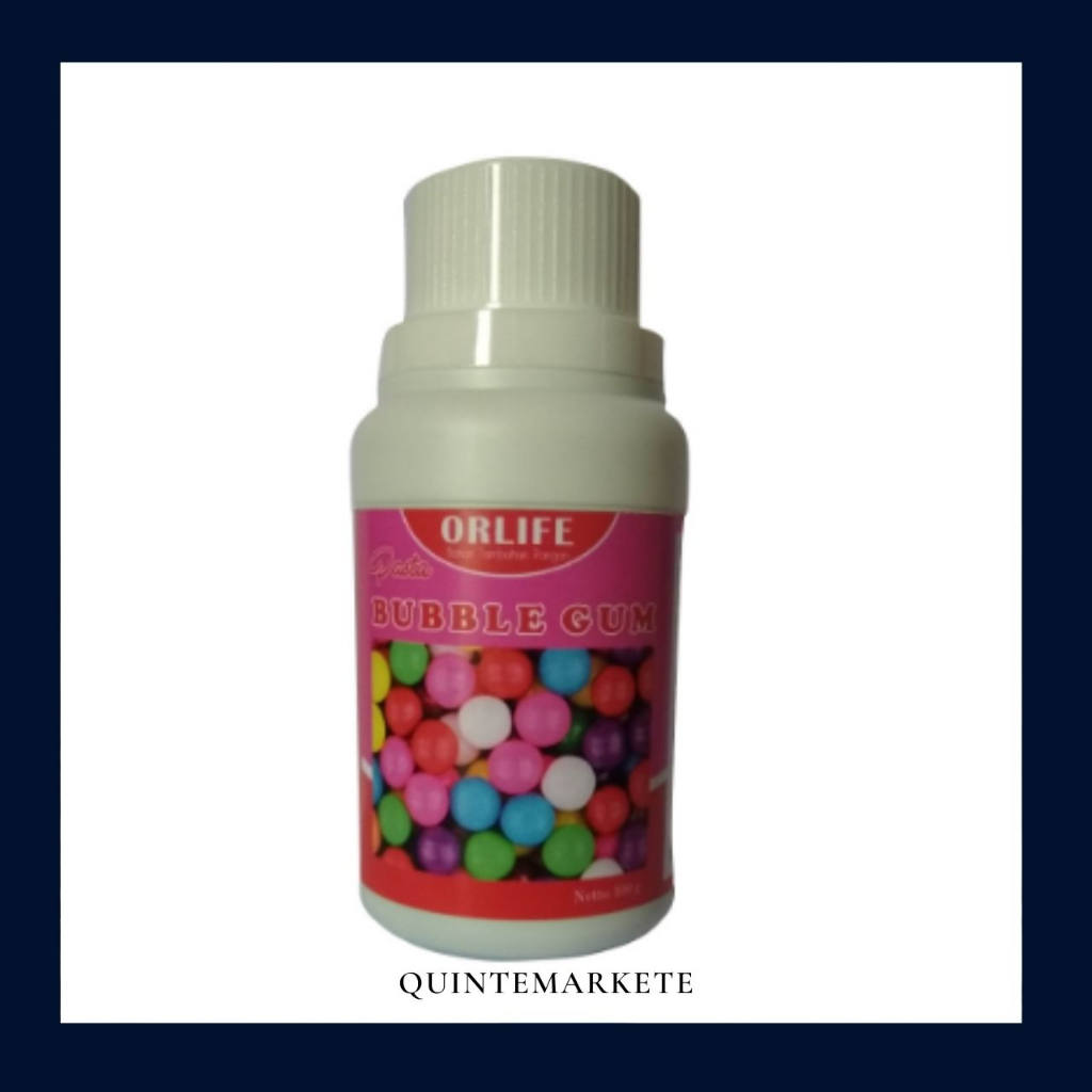 

【F⚡ASH SALE✅】Perisa Pasta Pink gum Orlife 100 Gram Sirup Perisa Rasa Permen karet pink gum 100gram