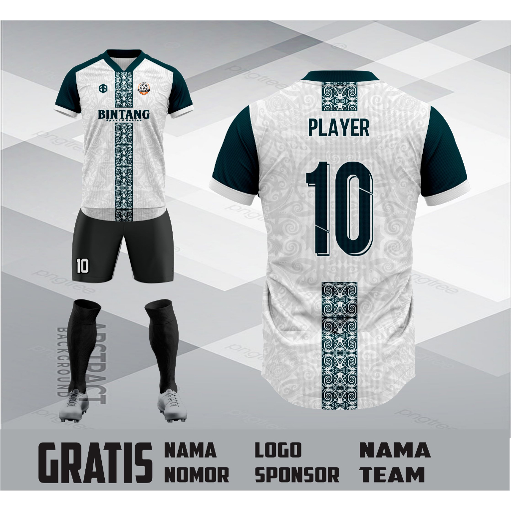 Jersey futsal printing jersey bola jersey volly jersey dayak (bisa satuan)