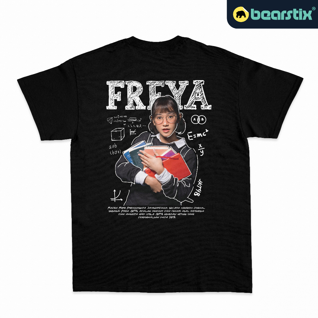BEARSTIX - Kaos Freya JKT48 - Baju Wota - Tshirt The Librarians - Kaos Member JKT48 - Baju Freya Jay