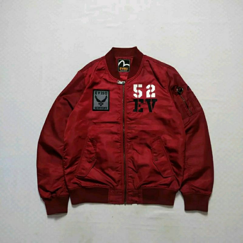 Jaket Bomber Evisu