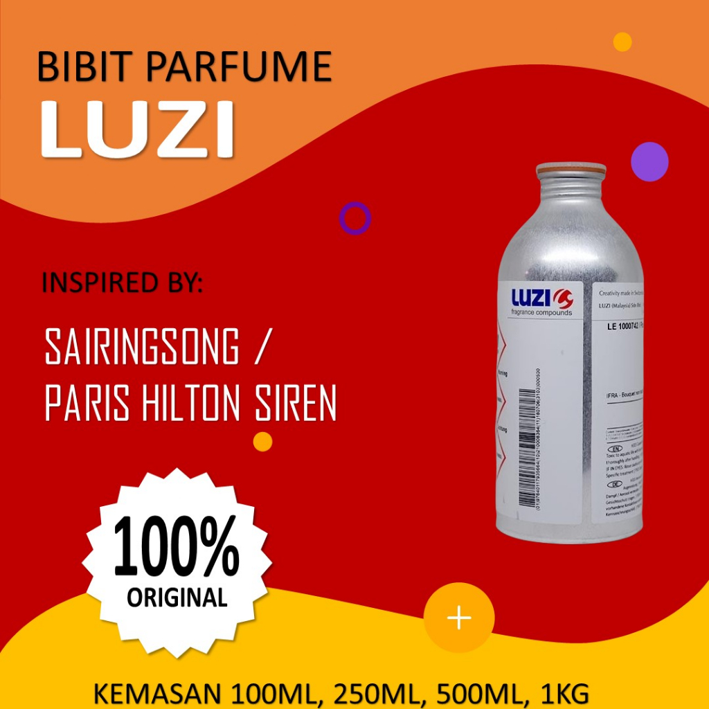 Bibit Parfum Luzi SAIRINGSONG Searah dengan PARIS HILTON SIREN 1KG