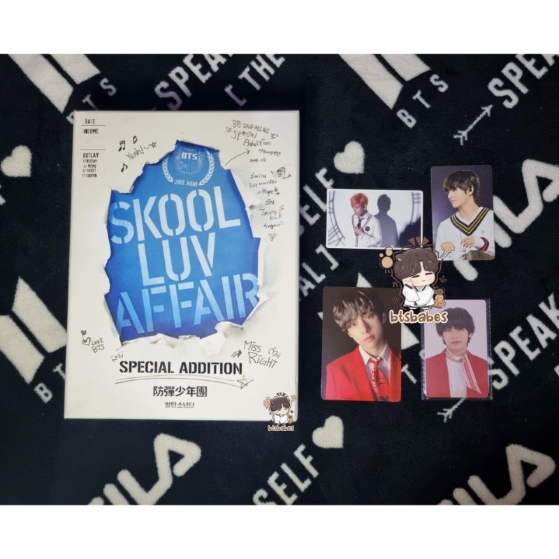 pc fm japan 4th fanmeeting japan taehyung v / pc backpack taehyung v / card ticket v taehyung tae