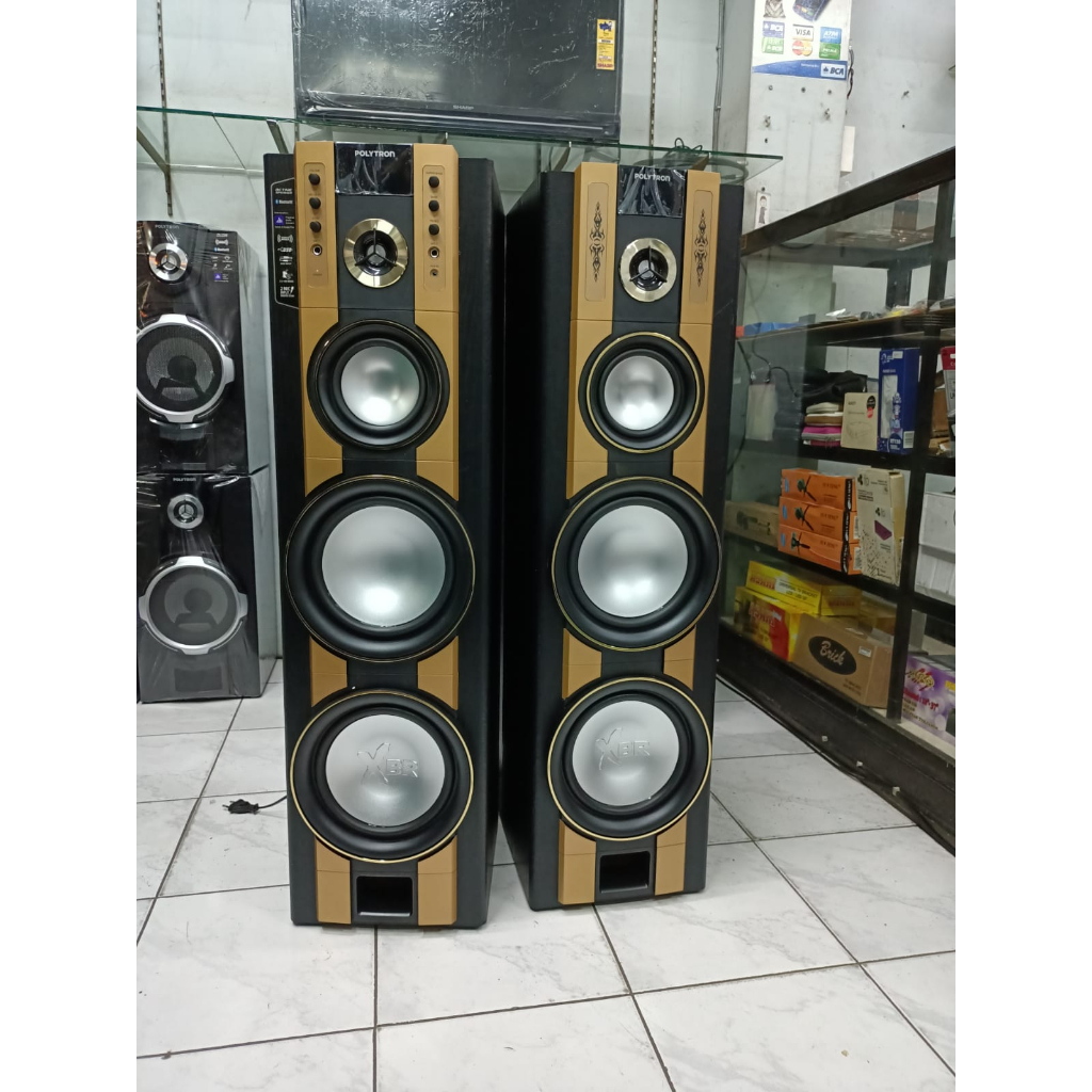 Speaker polytron xbr store bluetooth