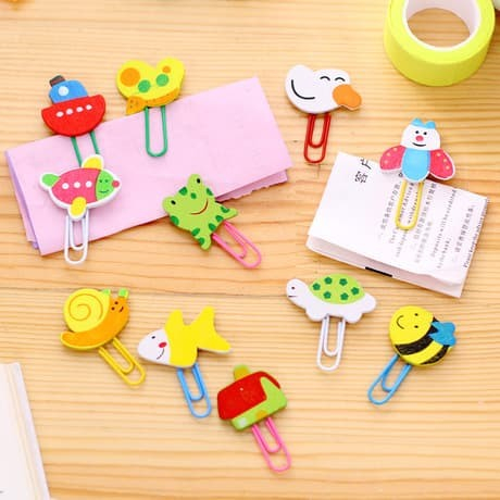 

Paper Clip / Klip Kertas / Trigonal Clip Karakter Lucu