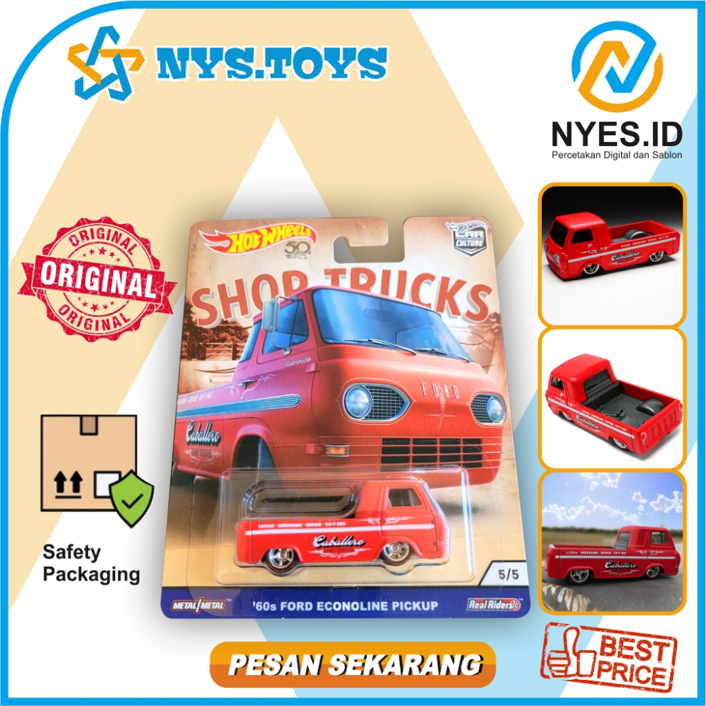 Hot Wheels 60s Ford Econoline Pickup