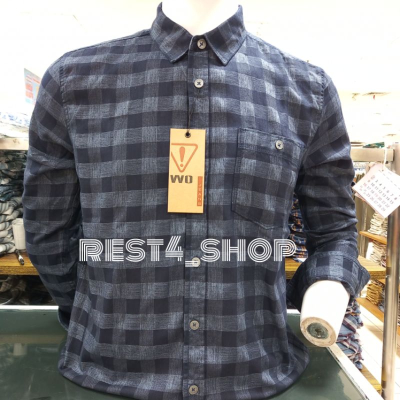 WATCHOUT KEMEJA LENGAN PANJANG JS302640101 BLACK