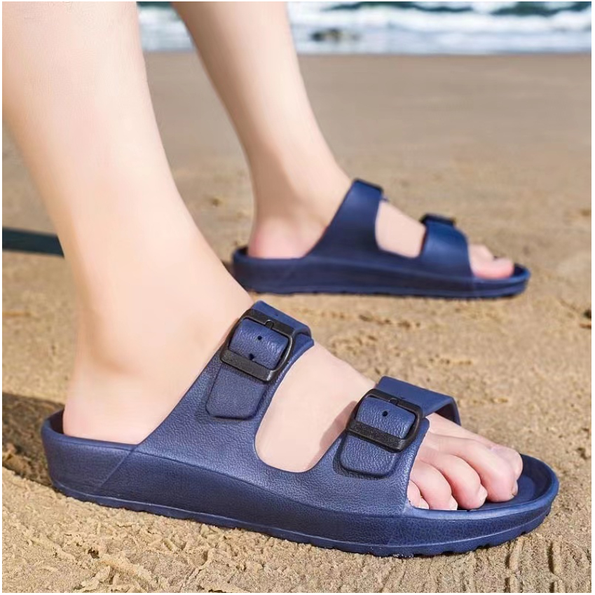 Komin Sandal Pria Karet Sendal Cowok Camouflage  Big Size Casual Dewasa Slipper Pria Sandal Selop Pr