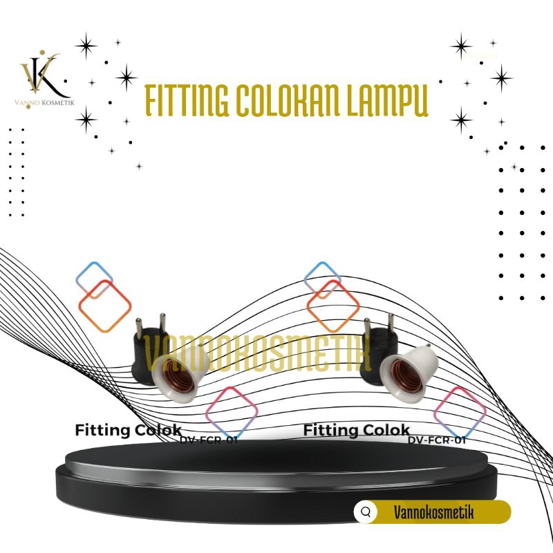 Fitting Colok Lampu / Fitting Lampu Colok E27 / Pitingan Lampu / Colokan Lampu Listrik Perlengkapan 