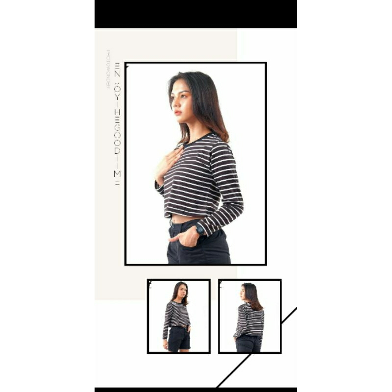 Kaos Salur Oversize | Kaos Wanita