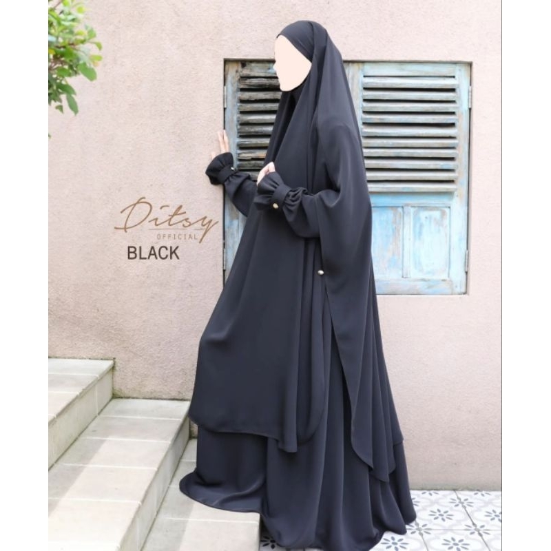 Ditsy Juli 2023 LAERINA MINA BLACK S