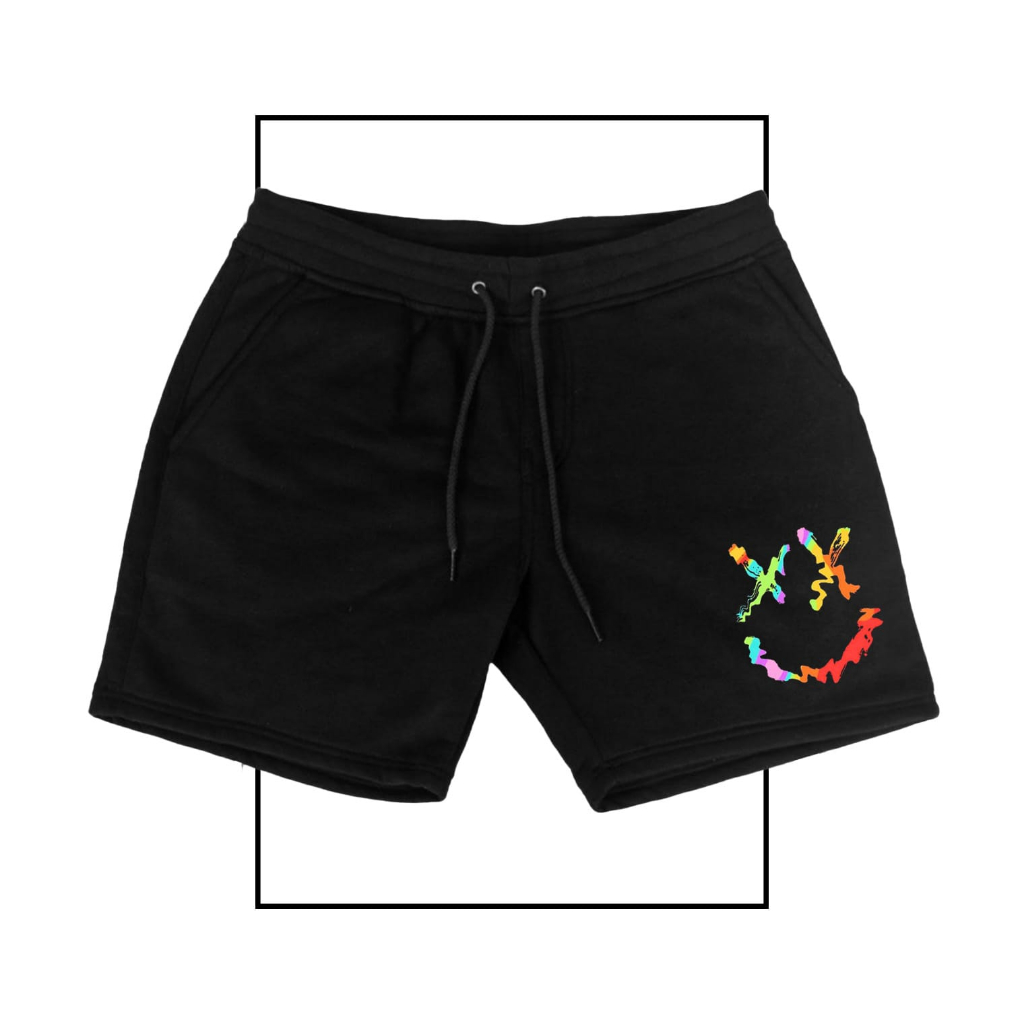 Celana Pendek Pria Smile Rainbow Shorts