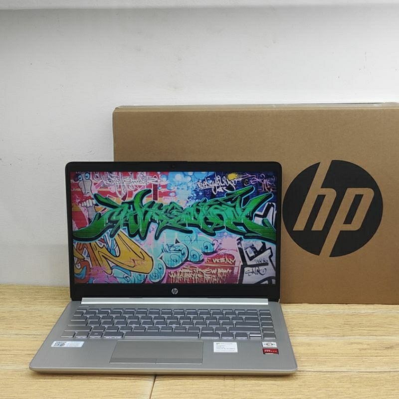 Laptop HP 14s dk1524AU AMD Athlon Silver 3050U 4GB SSD 512GB