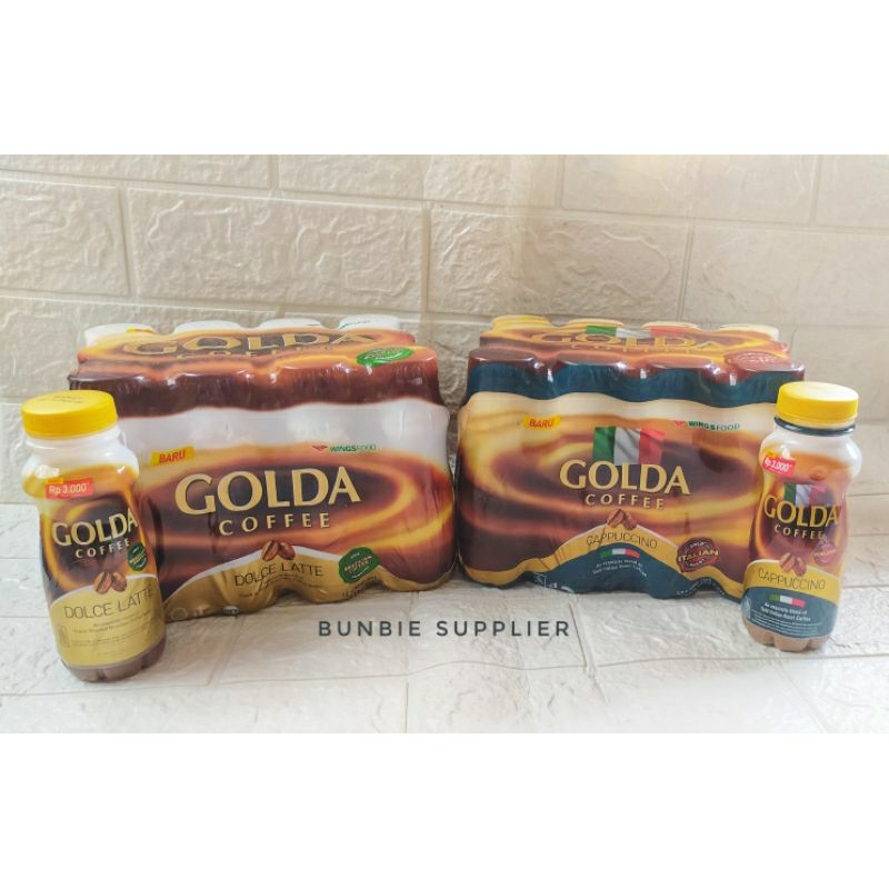 

Golda Coffe 200ml Isi 12 botol (Dus)