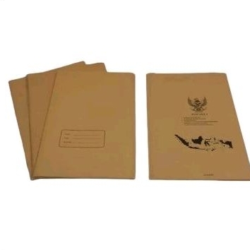 

Sampul Buku Coklat Ukuran Kwarto Isi 20 Lembar