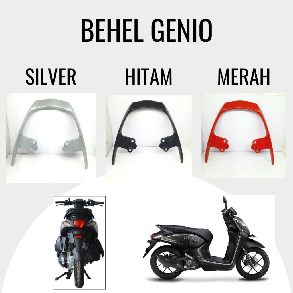 Behel Jok Pegangan Tangan Belakang Genio Behel Variasi Bahan Kuat