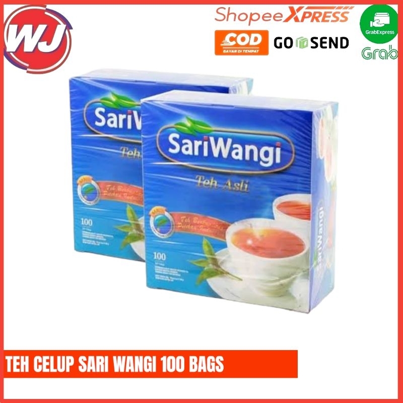 

TEH CELUP SARI WANGI 100 BAGS