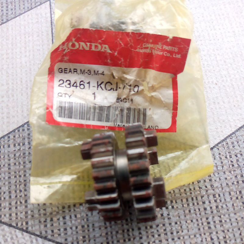 GIGI RASIO TIGER  GIGI 3 DAN 4 (24T DAN 25T) ORIGINAL HONDA THAILAND