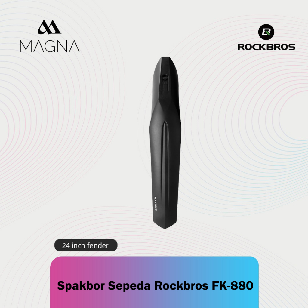 Spakbor Sepeda Rockbros FK880 Slebor Sepedah Pelindung Percikan Air Telescopic Road Bike Bicycle MTB