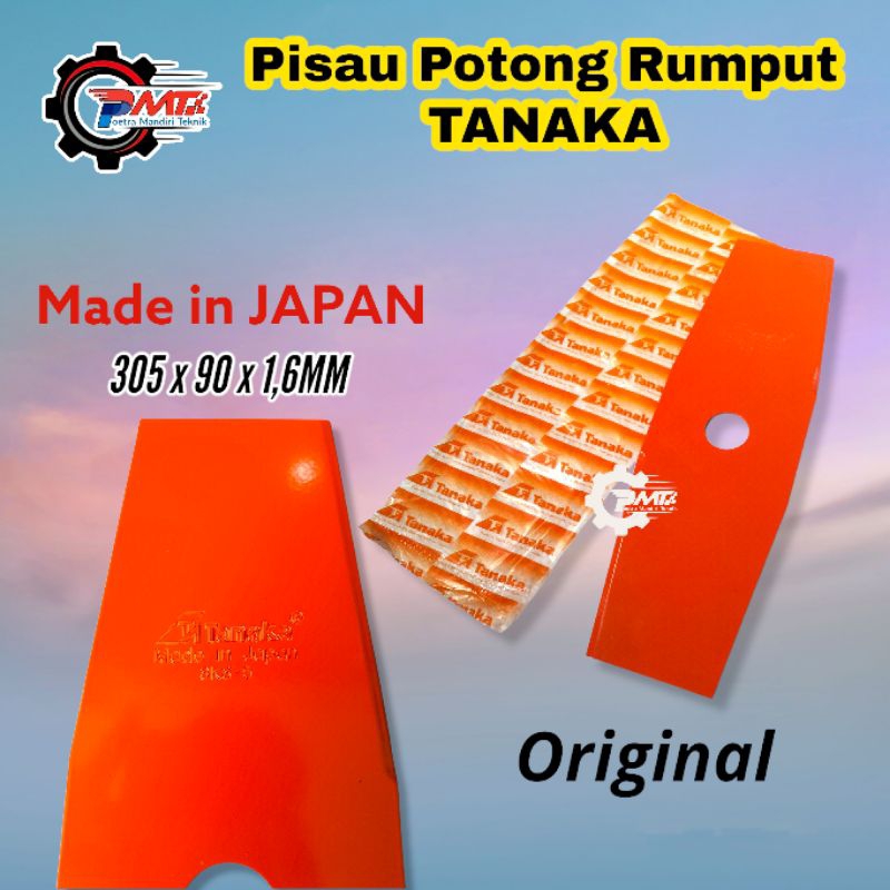 Pisau Pemotong Rumput Tanaka Original - Mata Pisau Mesin Brush Cutter Blade Japan