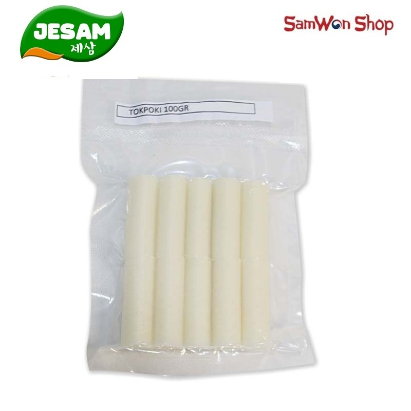 

JESAM TTEOKBOKKI ONLY FRESHLY MADE 100 GR - KOREAN RICE CAKE TOPOKKI TOKPOKI KUE BERAS KHAS KOREA