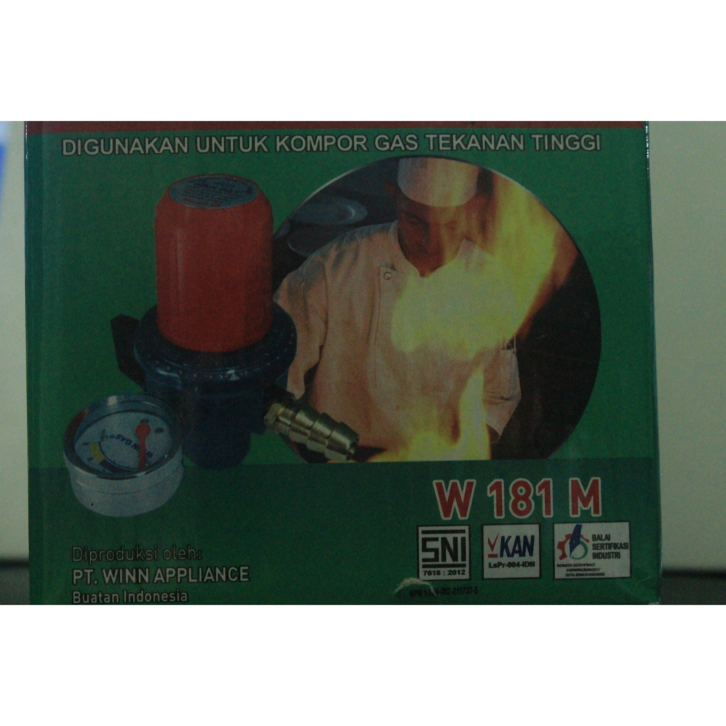 Regulator gas tekanan tinggi
