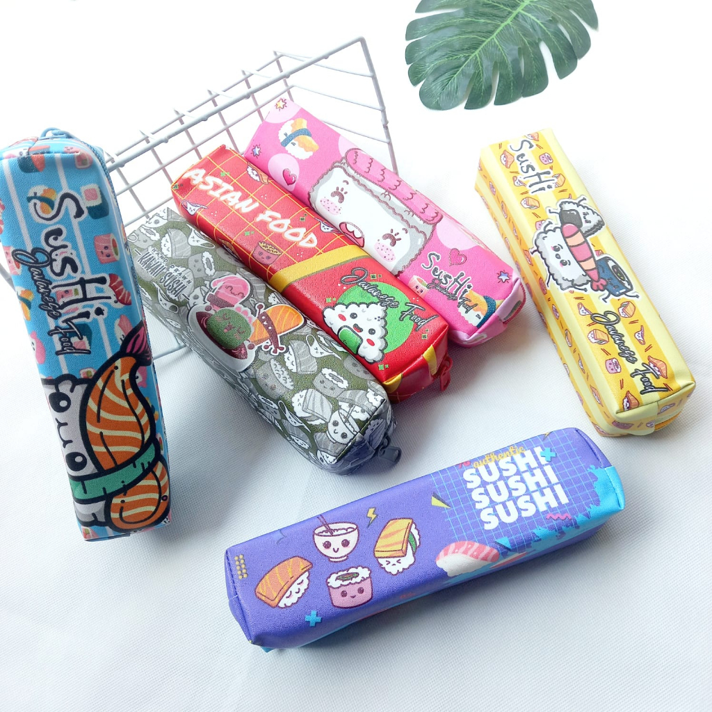 

Tempat Pensil Anak Tepak Alat Tulis Unik Karakter Mini Sushi