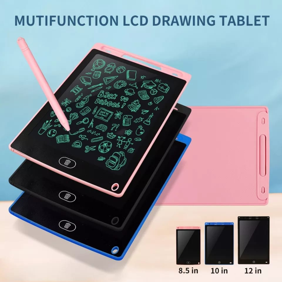 Tablet LCD Writing | LCD Drawing Writing Tablet 8.5" Inch Color Papan Tulis Anak Dewasa Board Terbar