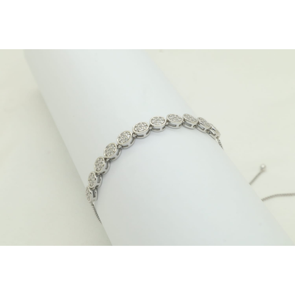 Gelang Serut WG Terikat Collection-Lilit Series BC210309 Hala Gold 18K