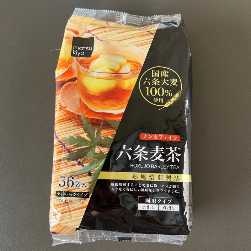 

Matsukiyo Rokujo Mugicha Barley Tea non cafein (1 pak isi 56 teabag)