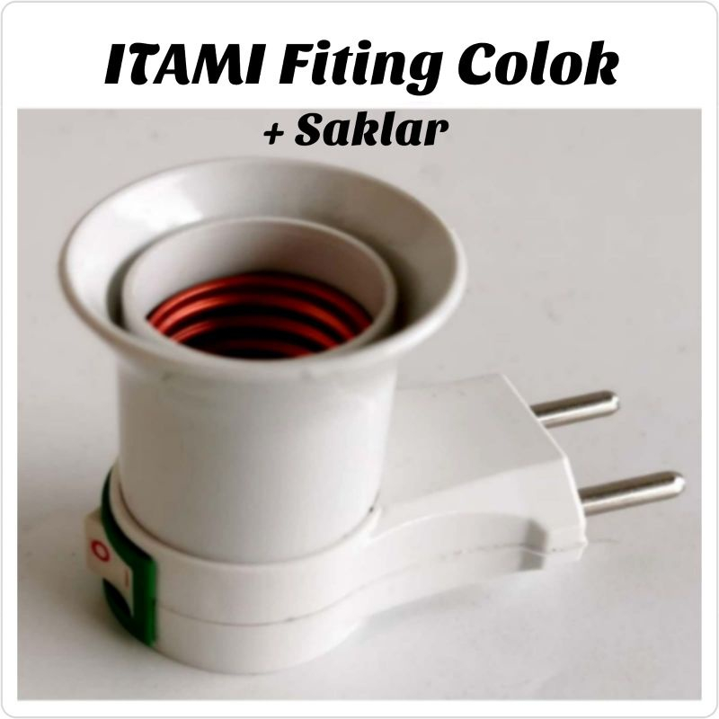 Alat Tes Lampu Bohlam/Lampu Tidur/Fitting Colok Saklar