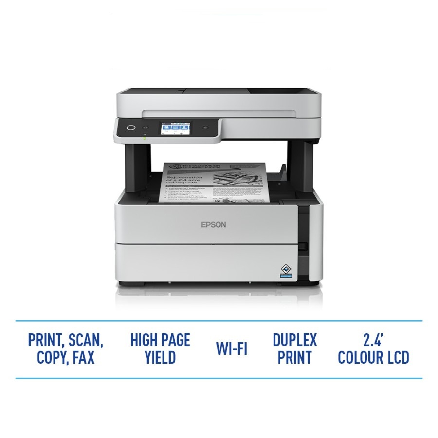 Epson Printer M3170 Inkjet Monochrome All In One Ink Tank