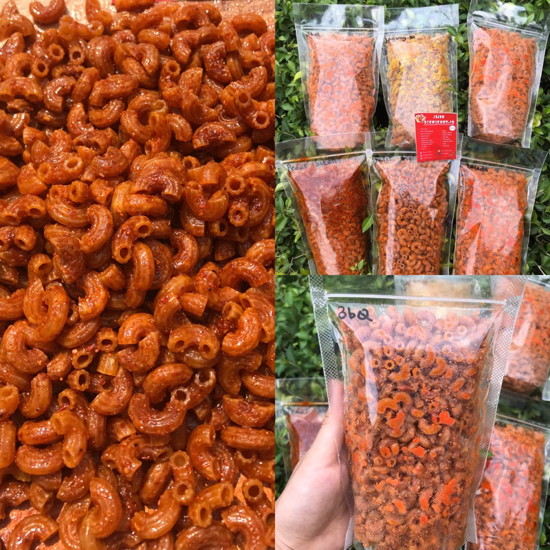 

MAKARONI PIPA (200gr) BUMBU BASAH/ MACARONI PIPA VIRAL / JAJAN PEDAS /JAJAN JADUL Rizkimelshop.id