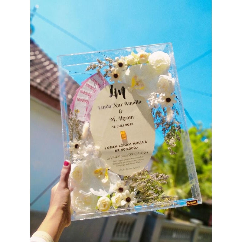 Mahar akrilik (print) size 30x40