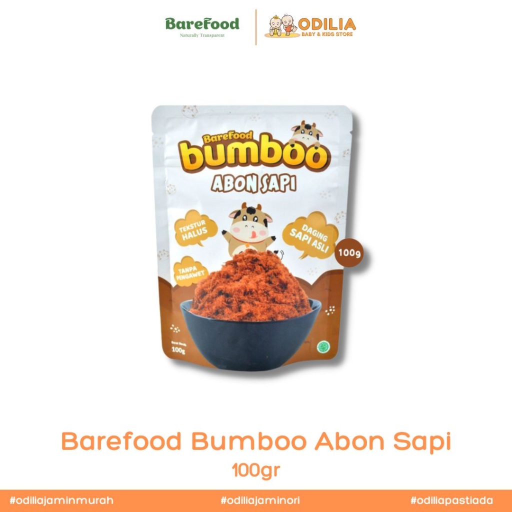 

Barefood BUMBOO Abon Sapi 100gr