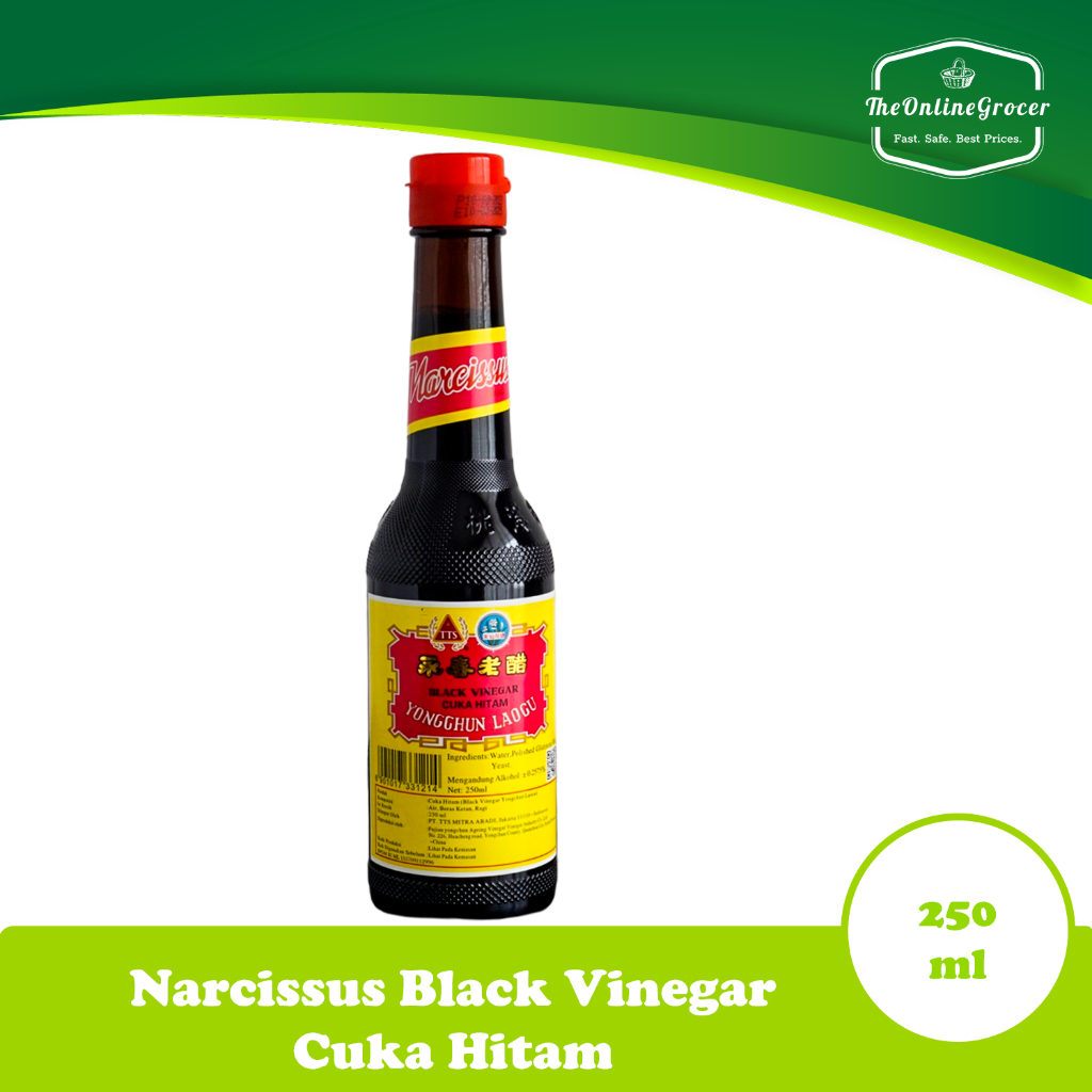 

Narcissus Black Vinegar 250ml – Cuka Hitam