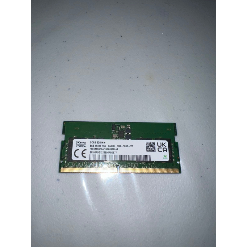 SK Hynix Korea RAM SODIMM DDR5 5600 8GB