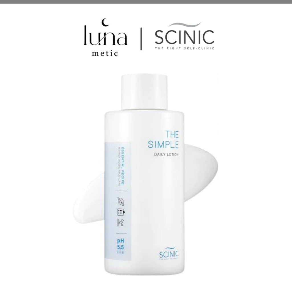 [SCINIC] The Simple Daily Lotion 260ml | Moisturizer | Pelembab Wajah | Original Korea | Ready Stock