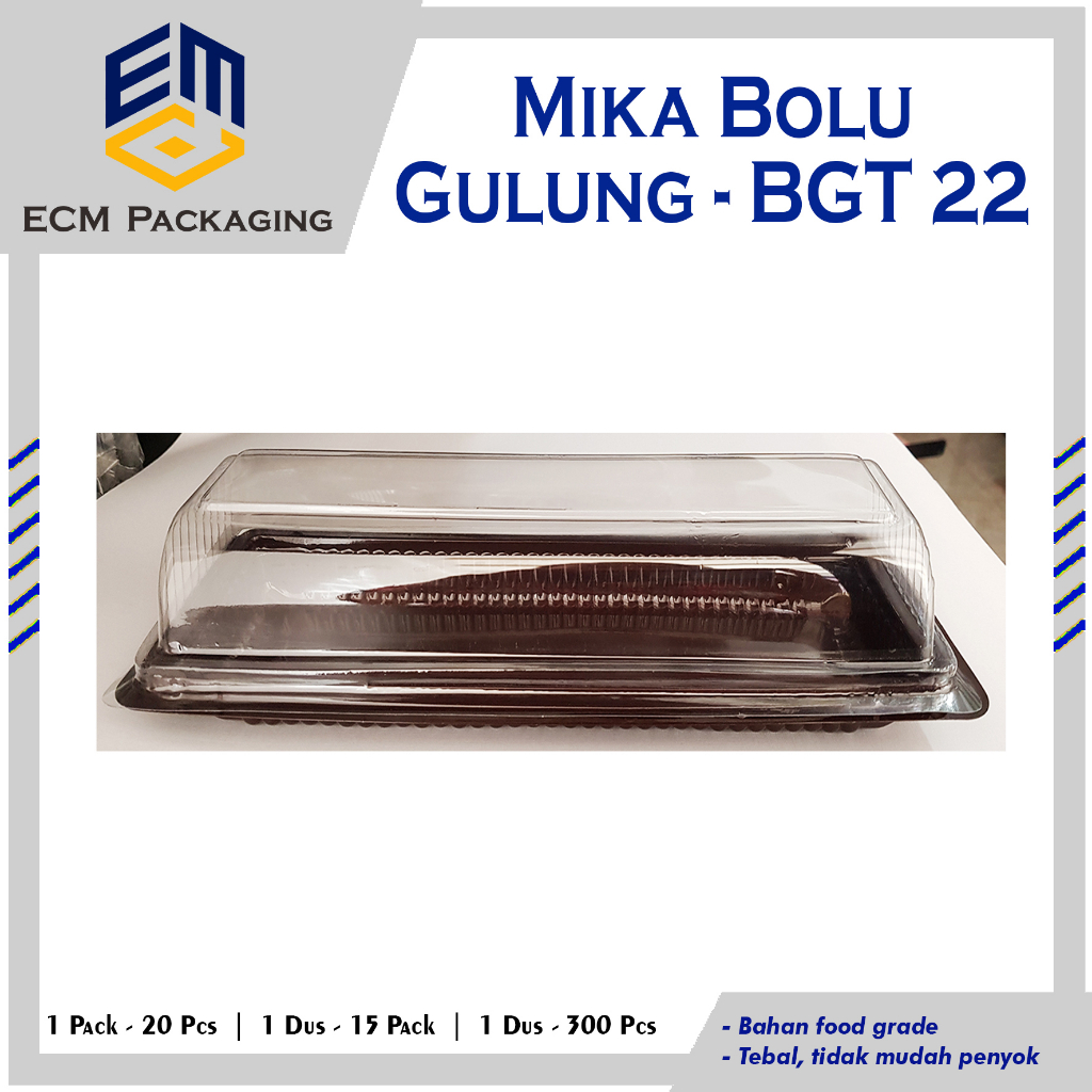 Cake Tray / Mika Bolu Gulung BGT 22 (20pcs)