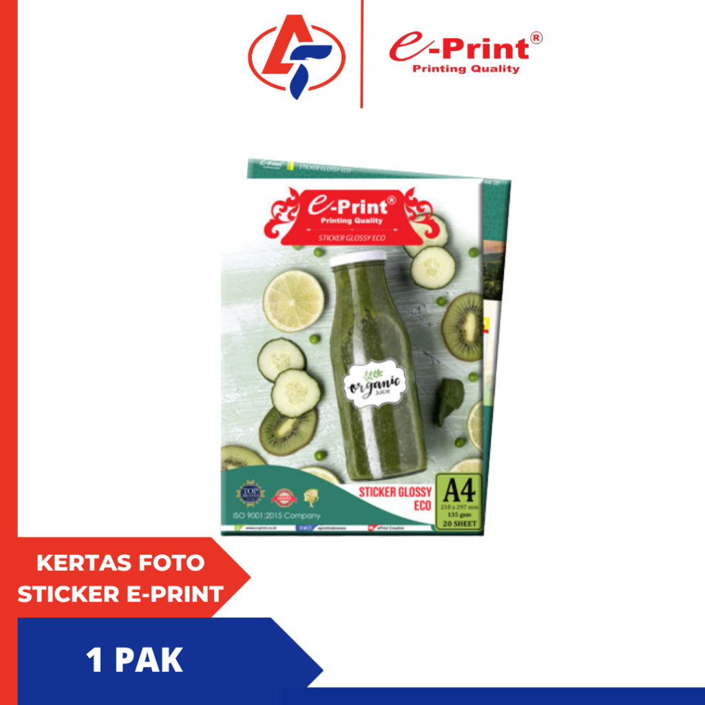 Kertas Foto E-print Stiker