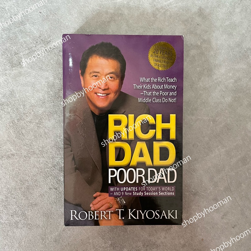 RICH DAD POOR DAD (ENGLISH BOOK) - PRELOVED