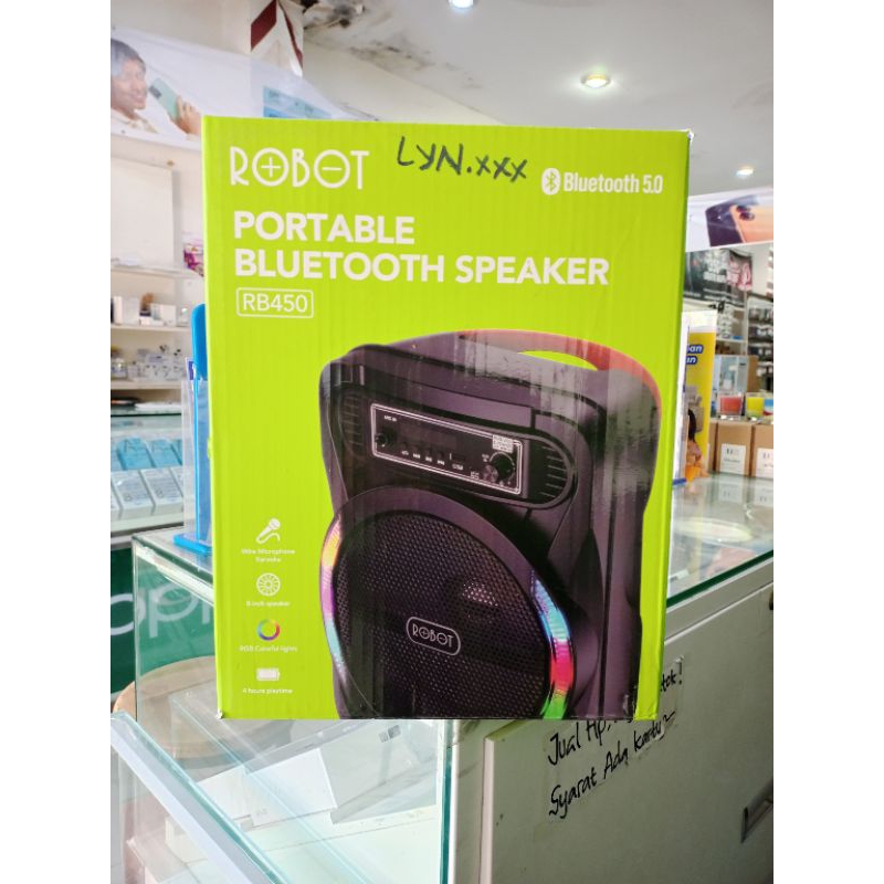 Robot Speaker bluetooth RB450 plasmaponsel