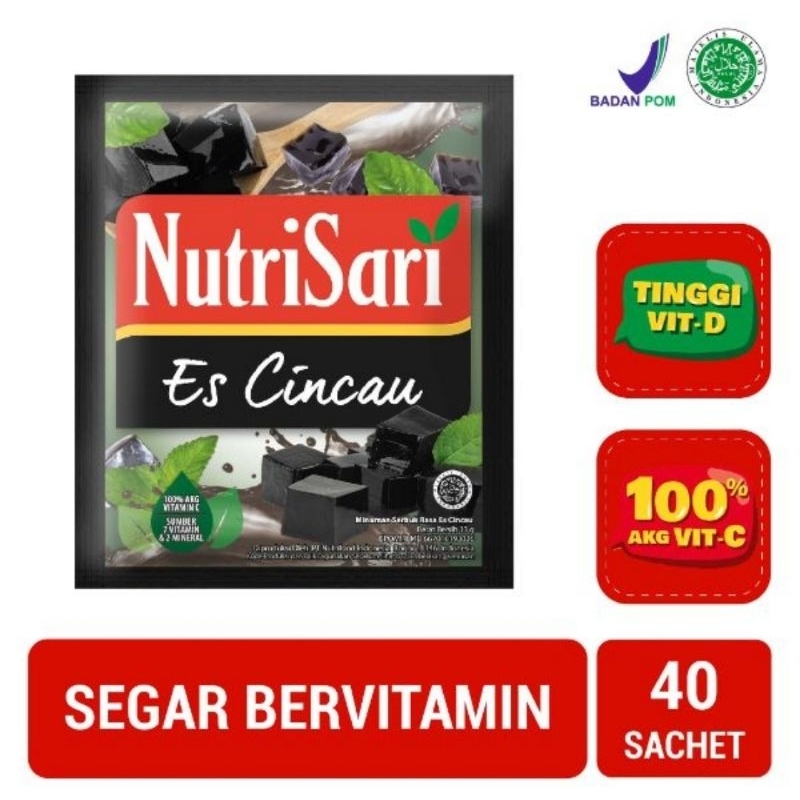 

Nutrisari Cincau [40 Sachet]