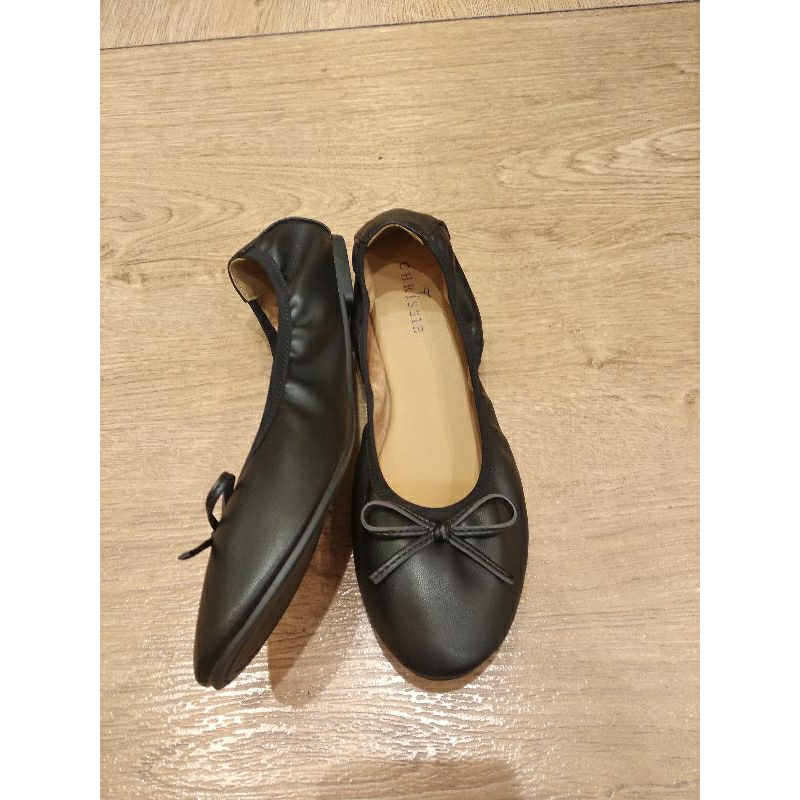NEW Flatshoes chrissie geneva black by payless