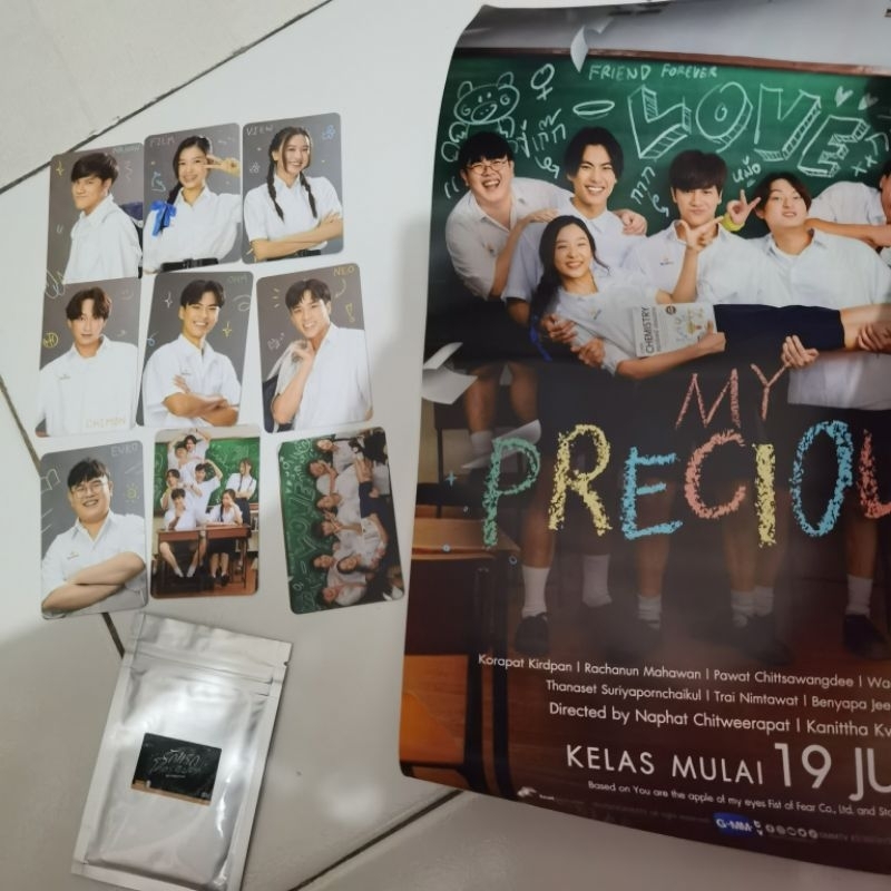 [BOOKED] WTS READY STOCK PC PHOTOCARD POSTER BENEFIT MY PRECIOUS THE MOVIE NANON FILM OHM CHIMON NEO