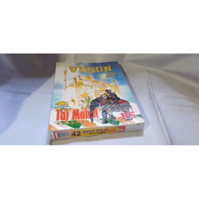 

buku tulis vision 32 lembar 10 pcs 38 lembar 10pcs 42 lembar 6pcs