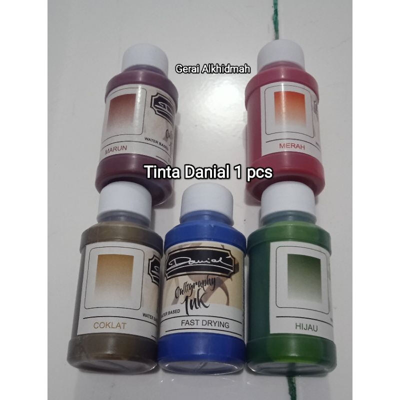 

Tinta Danial, Tinta Warna, Tinta Kaligrafi 1 biji